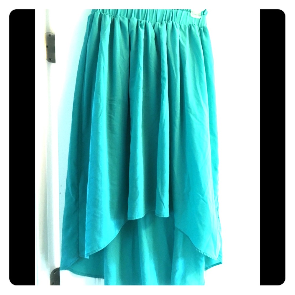 High low skirt
